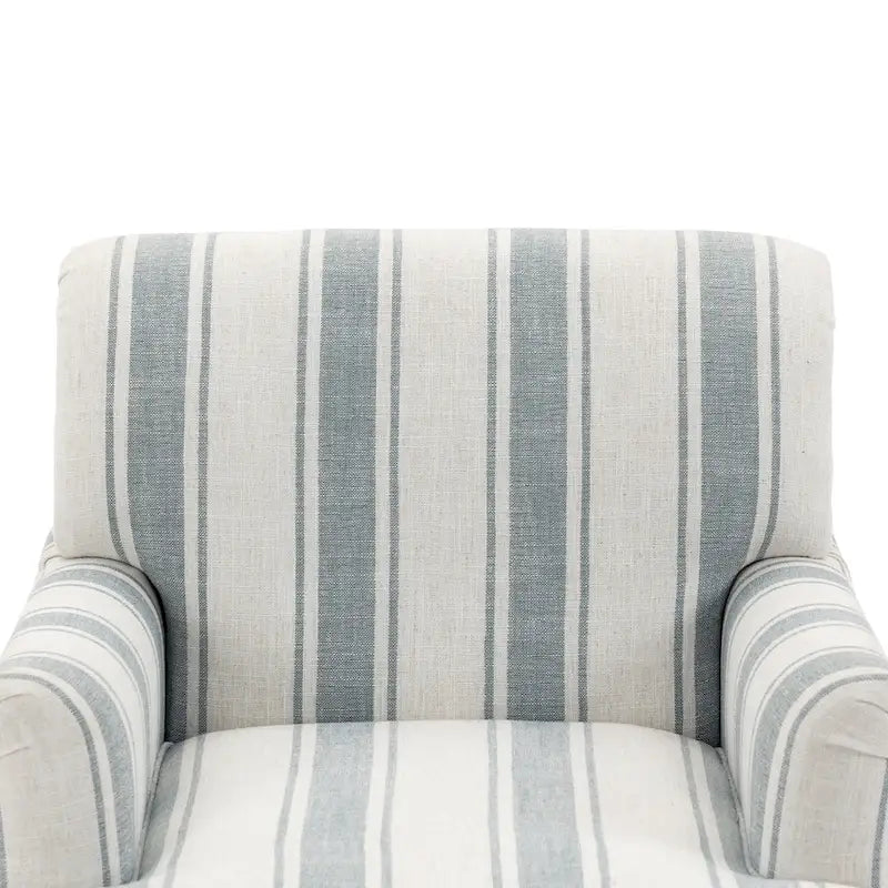 Poltrone moderne a righe con braccioli 28