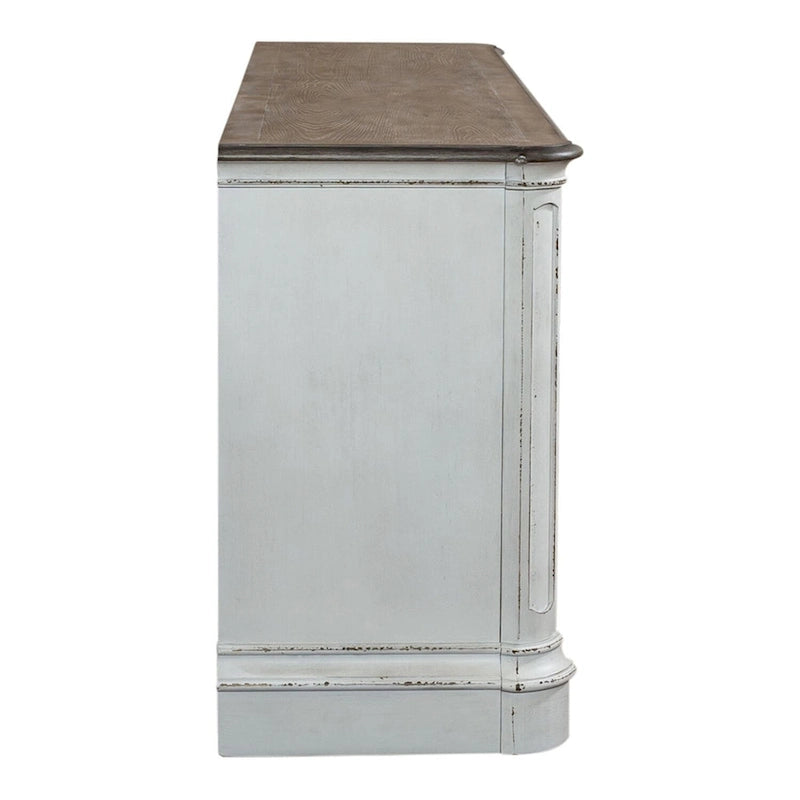 Magnolia Manor Mirrored Entertainment TV Stand - 2 Finishes 5