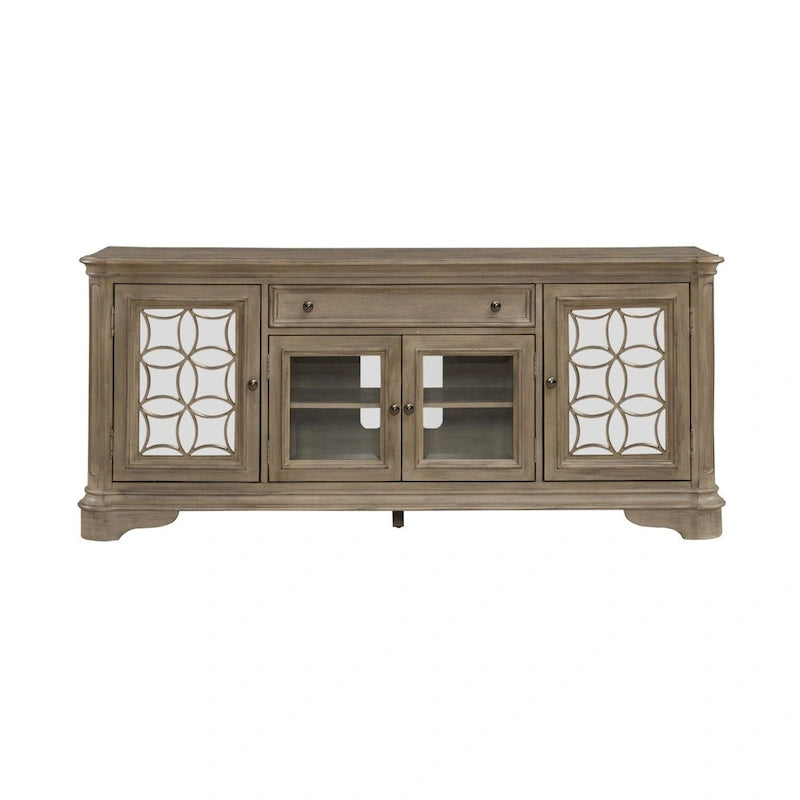Magnolia Manor Mirrored Entertainment TV Stand - 2 Finishes 13