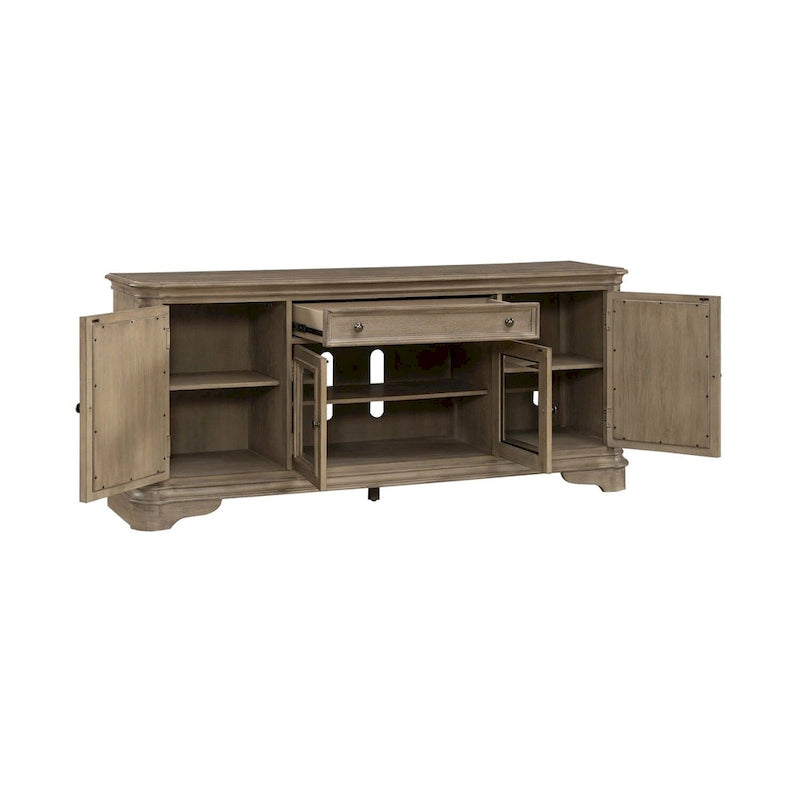 Magnolia Manor Mirrored Entertainment TV Stand - 2 Finishes 17