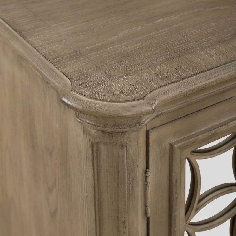 Magnolia Manor Mirrored Entertainment TV Stand - 2 Finishes 18