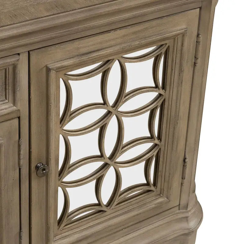 Magnolia Manor Mirrored Entertainment TV Stand - 2 Finishes 19