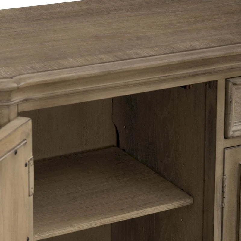 Magnolia Manor Mirrored Entertainment TV Stand - 2 Finishes 20