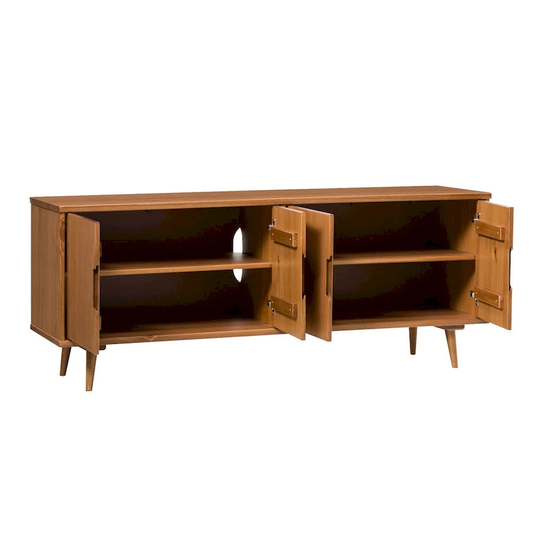 Middlebrook Mid-Century Modern Solid Wood TV Stand 7