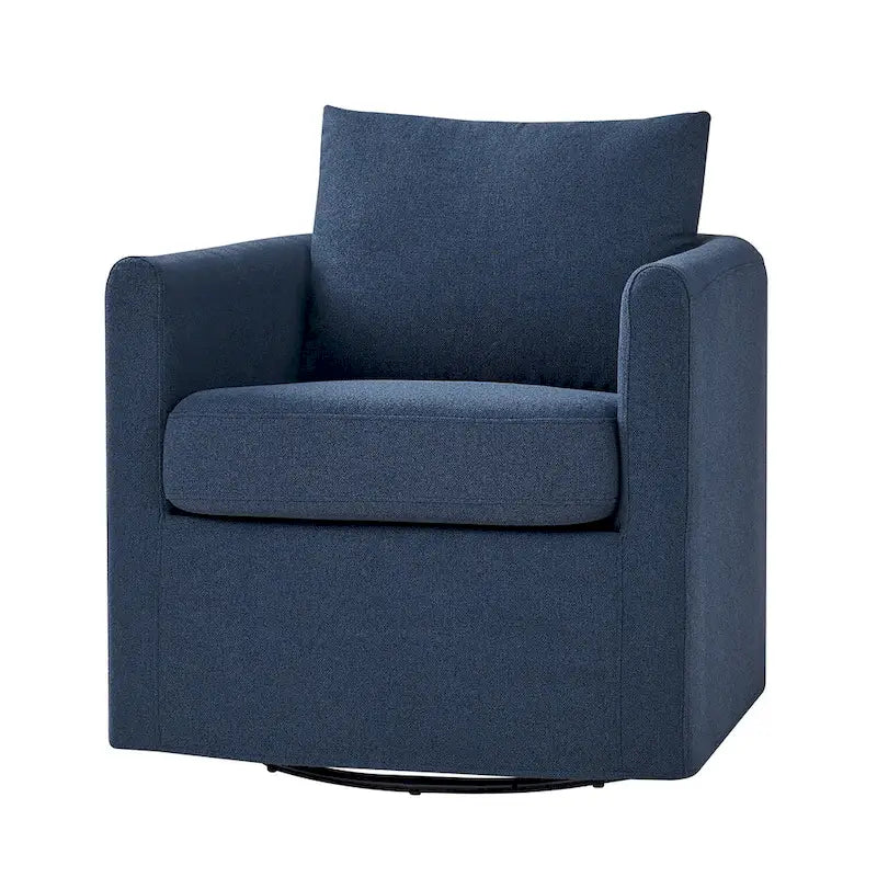 Erkenbald Modern 360-Degree Swivel Chair with Removable Slipcover by HULALA HOME 16