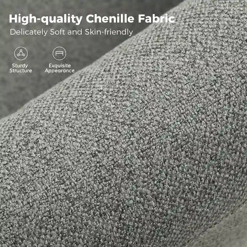 Erkenbald Modern 360-Degree Swivel Chair with Removable Slipcover by HULALA HOME 29
