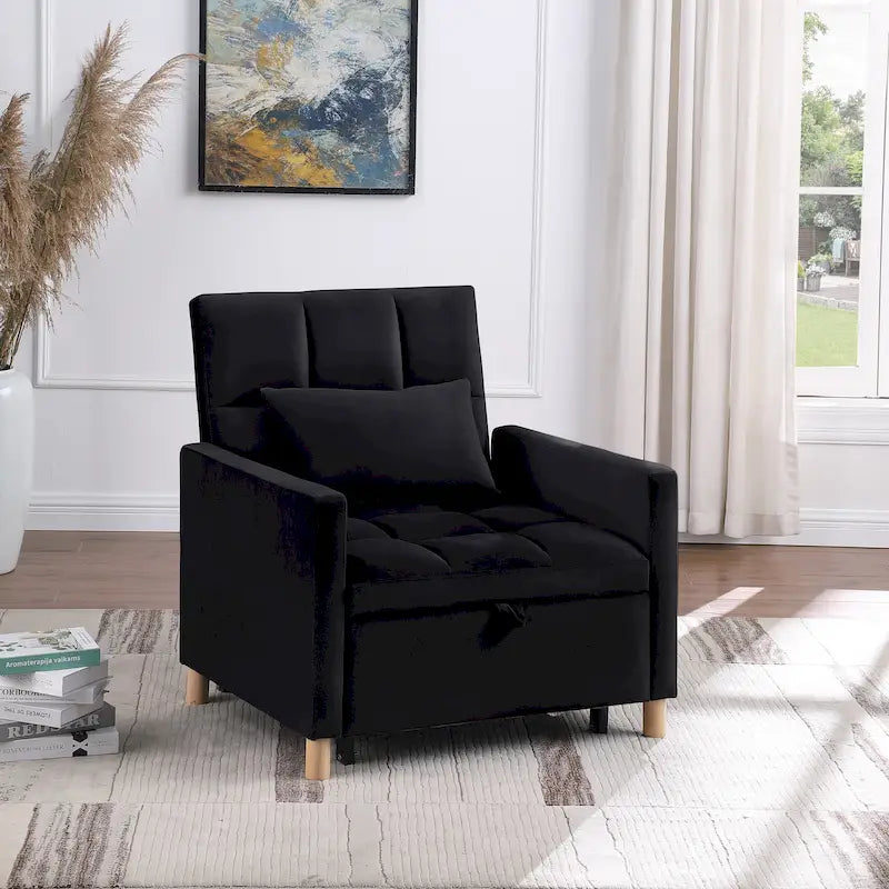 Multi-Functional Sleeper Chair with Pillow 40