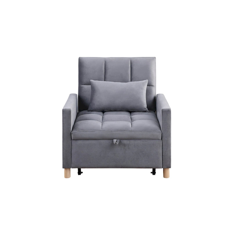 Multi-Functional Sleeper Chair with Pillow 11