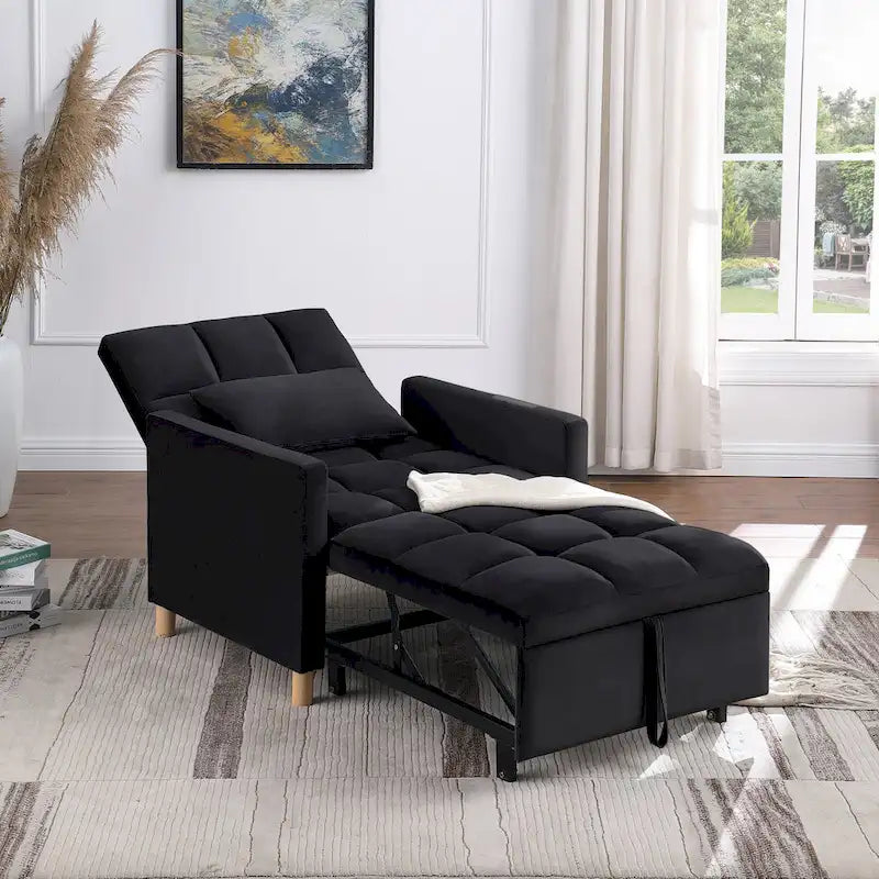 Multi-Functional Sleeper Chair with Pillow 14