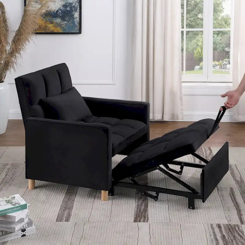Multi-Functional Sleeper Chair with Pillow 15