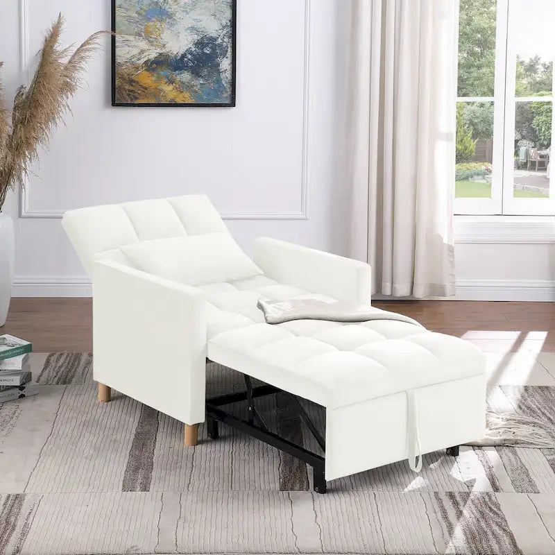 Multi-Functional Sleeper Chair with Pillow 30