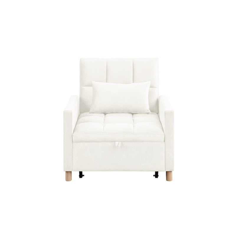 Multi-Functional Sleeper Chair with Pillow 34