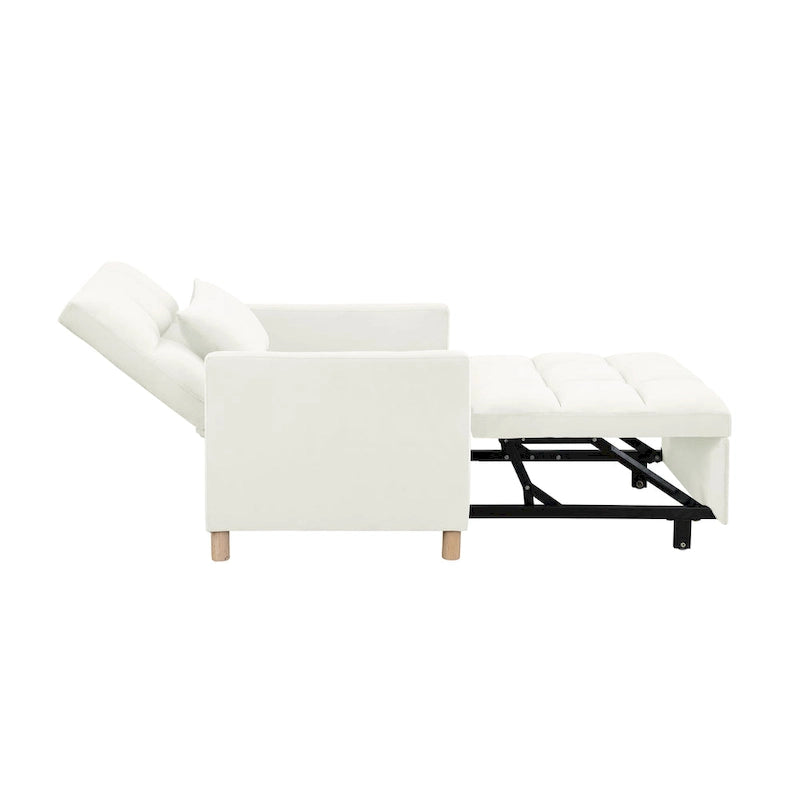 Multi-Functional Sleeper Chair with Pillow 36