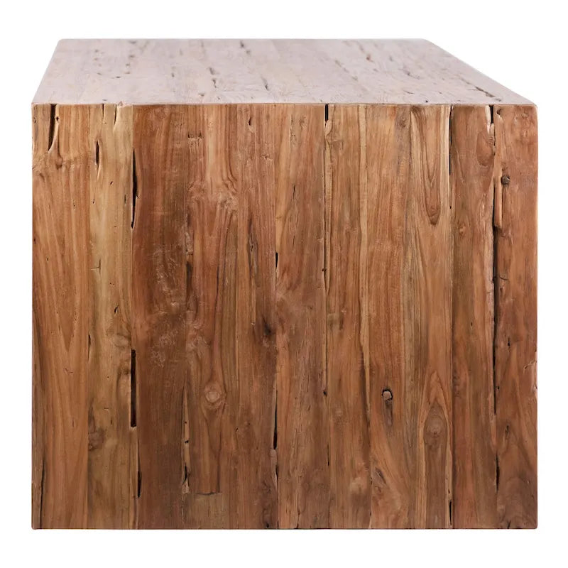 Camila 78-inch Rectangular Reclaimed Teak Waterfall Dining Table 3