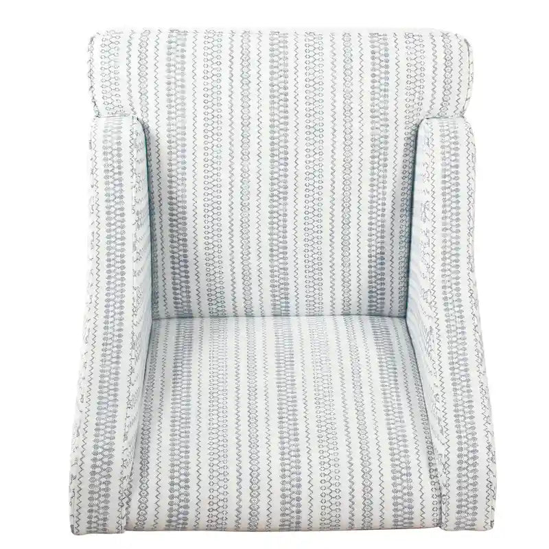 Poltrona accent classica HomePop con braccioli curvati 12