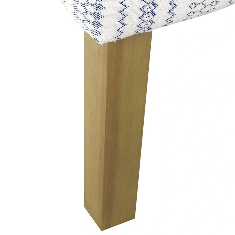 Poltrona accent classica HomePop con braccioli curvati 14