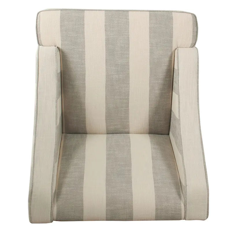 Poltrona accent classica HomePop con braccioli curvati 32