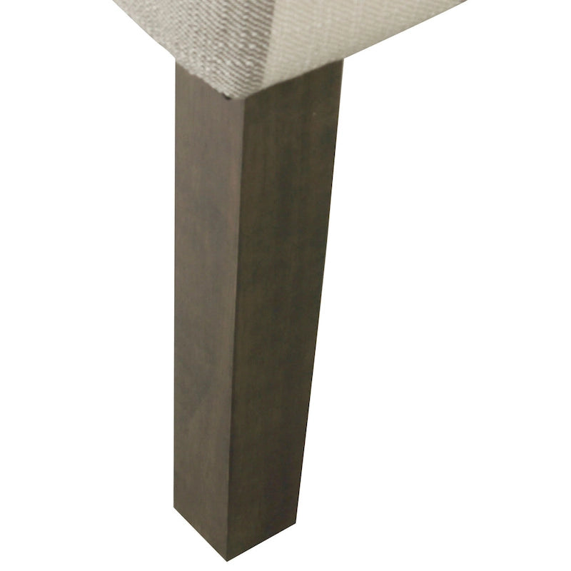 Poltrona accent classica HomePop con braccioli curvati 35