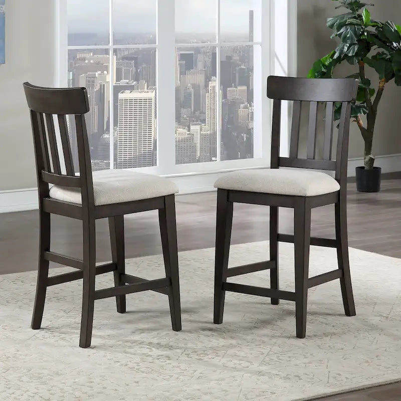 Set da pranzo Steve Silver Nevada Dusky Cedar ad altezza bancone 12