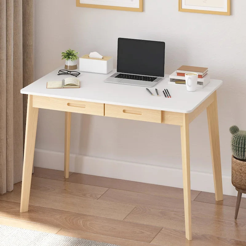 39.4W Wood Desk Writing Desk Computer Desk
