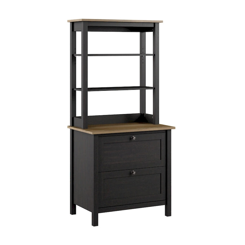 Mayfield Bookcase with Drawers by Bush Furniture 12