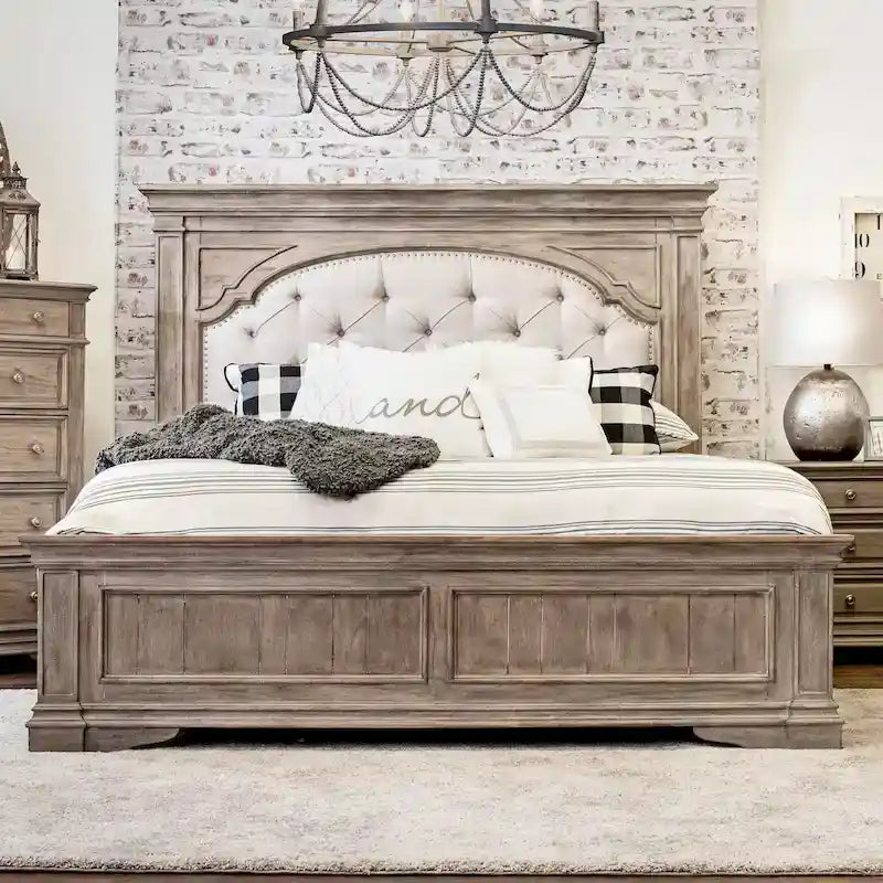 Steve Silver Havenwood 5-piece Upholstered Panel Bedroom Set 26