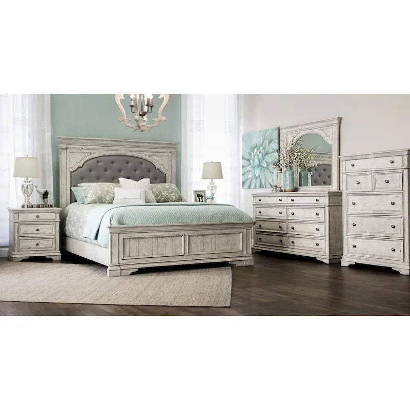 Set Camera da letto Imbottito a 5 Pezzi Havenwood di Steve Silver