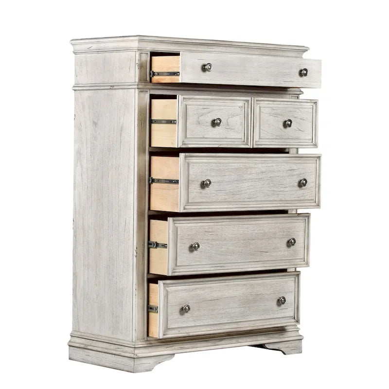 Steve Silver Havenwood 5-piece Upholstered Panel Bedroom Set 8