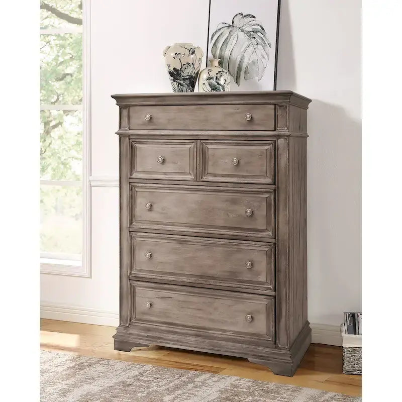 Steve Silver Havenwood 5-piece Upholstered Panel Bedroom Set 17