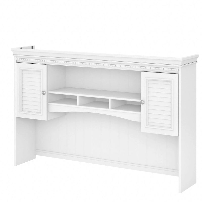 Fairview 60W Hutch for L Shaped Desk by Bush Furniture 9