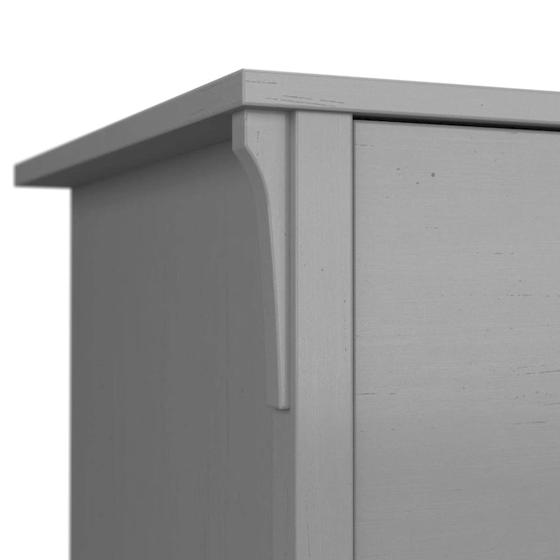 Bush Furniture Salinas 60W L Shaped Desk with Drawers and Storage 9