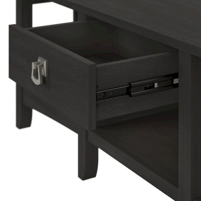 Bush Furniture Salinas 60W L Shaped Desk with Drawers and Storage 13