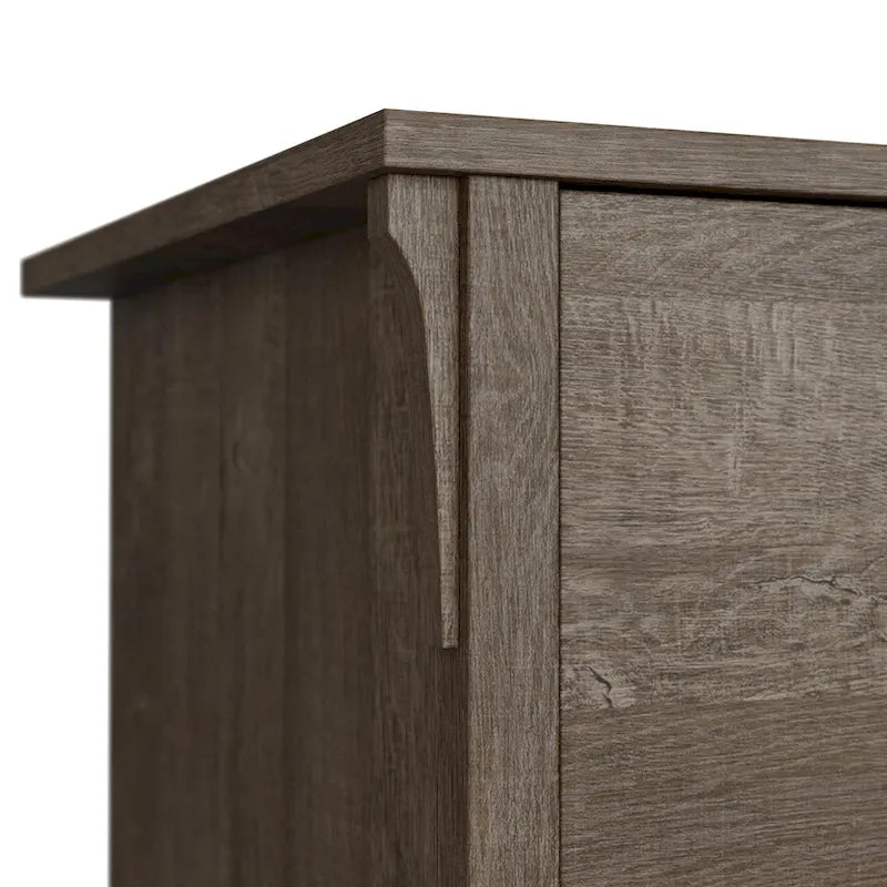 Bush Furniture Salinas 60W L Shaped Desk with Drawers and Storage 44