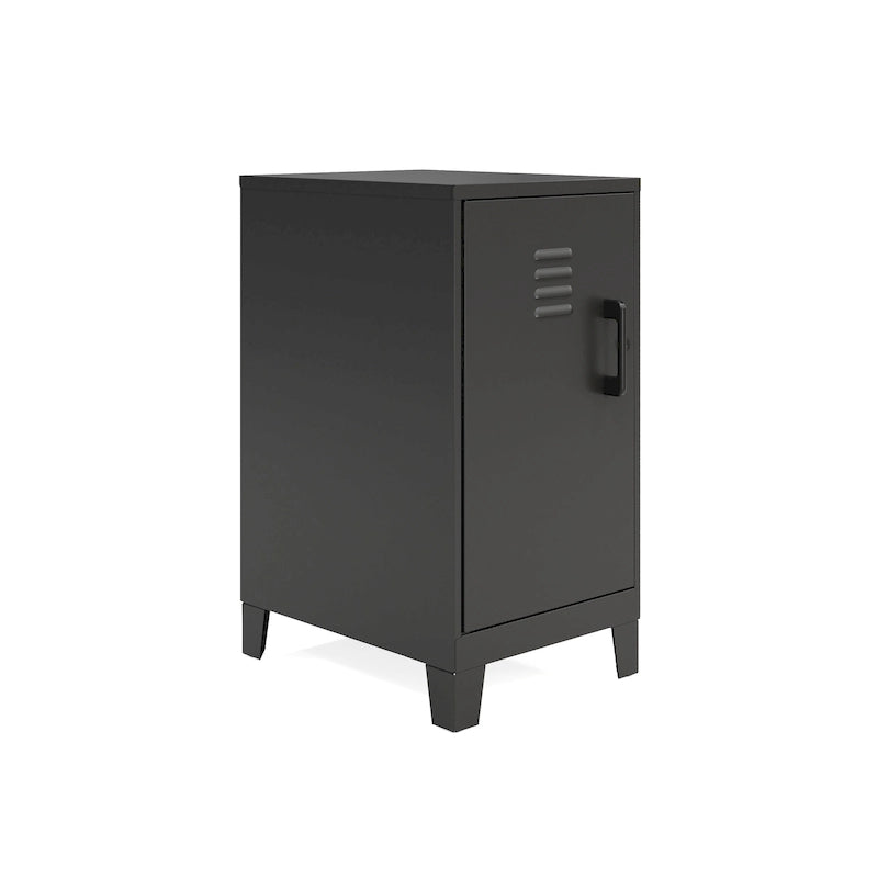 27.5H 2 Shelf Vented Door Mini Storage Locker Cabinet 17