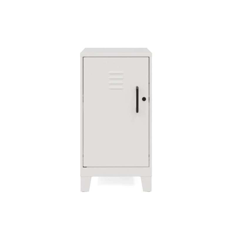 27.5H 2 Shelf Vented Door Mini Storage Locker Cabinet 13