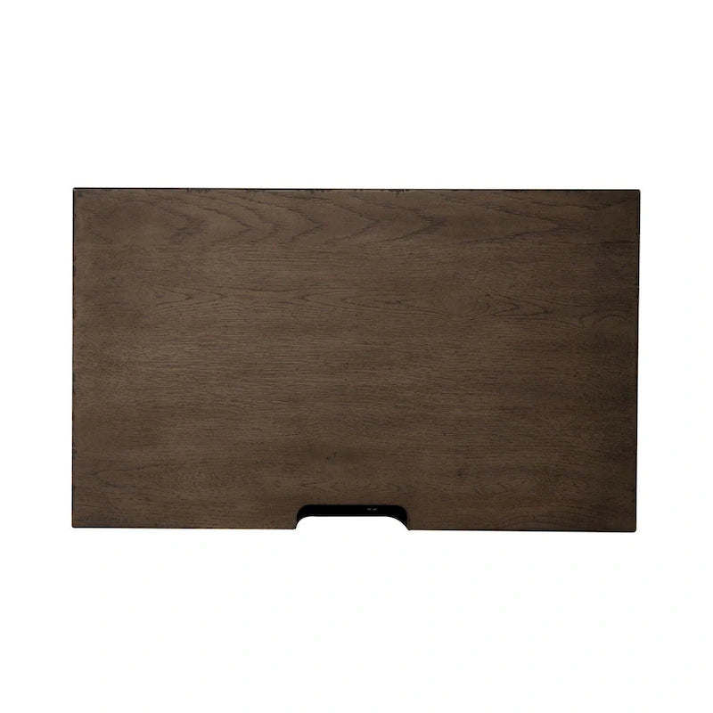 Americana Farmhouse Dusty Taupe 2 Drawer Nightstand with Charging Station 2