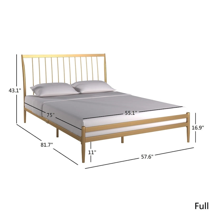 Parkcrest Gold Metal Bed by iNSPIRE Q Bold 13