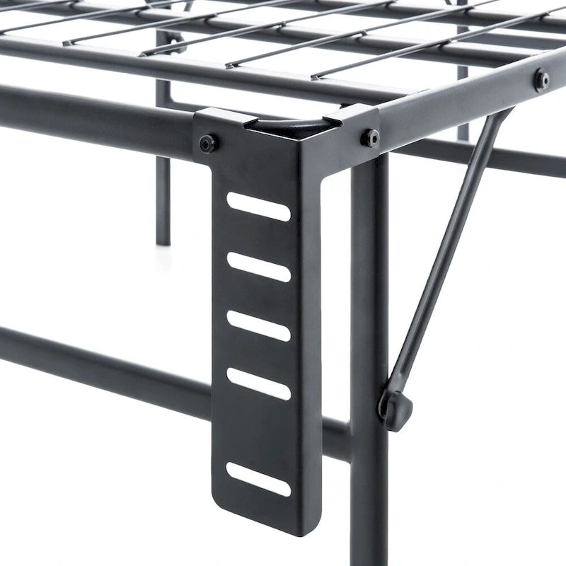 Brookside Full-size Platform Bed Frame and Box Spring in One Foldable Bed Base 3