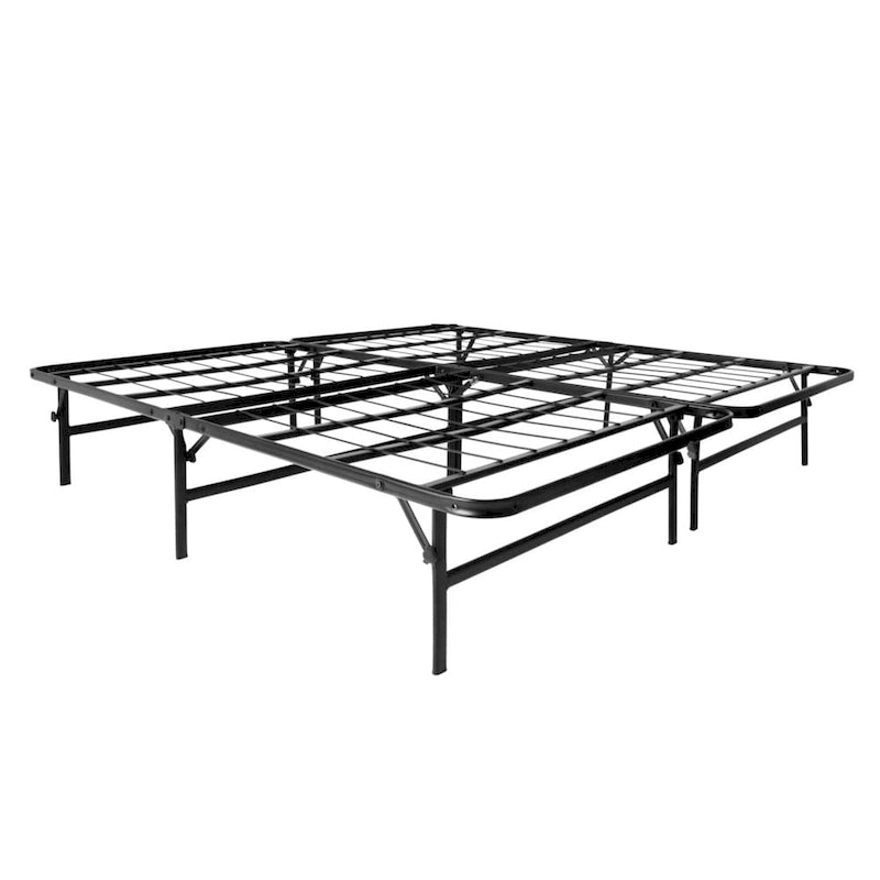 Brookside Full-size Platform Bed Frame and Box Spring in One Foldable Bed Base 4
