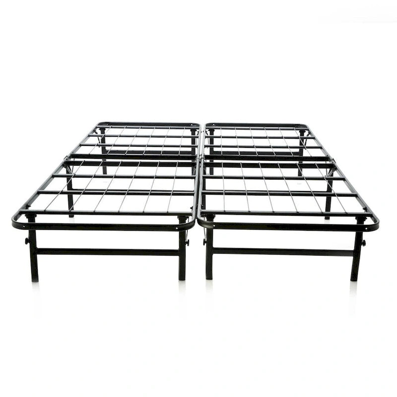 Brookside Full-size Platform Bed Frame and Box Spring in One Foldable Bed Base 5