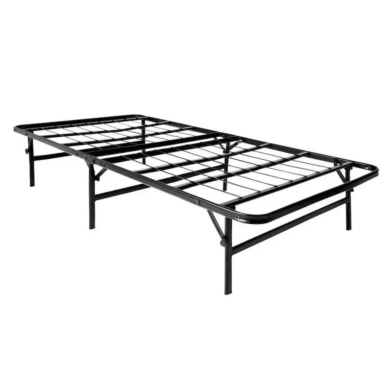 Brookside Full-size Platform Bed Frame and Box Spring in One Foldable Bed Base 9