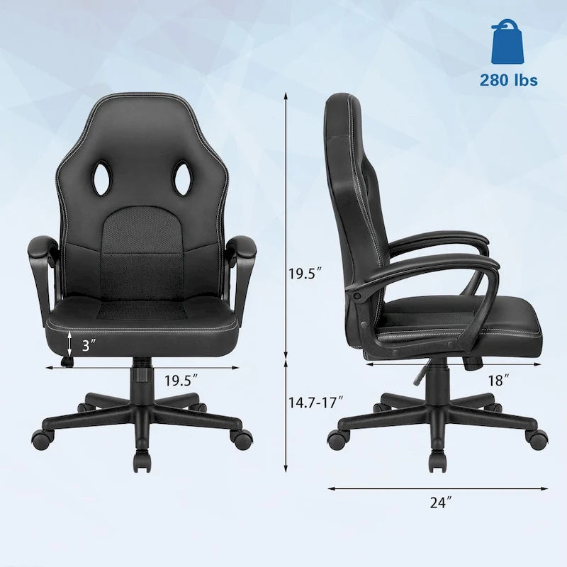 Homall High Back Leather Office Gaming Chair 3