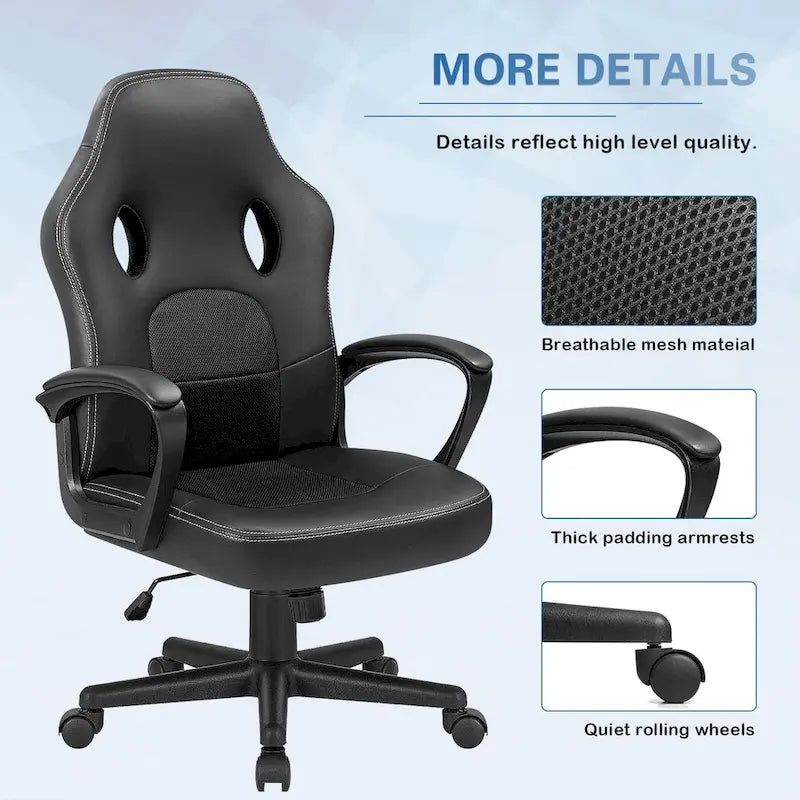 Homall High Back Leather Office Gaming Chair 6
