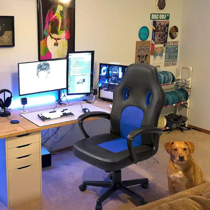 Homall High Back Leather Office Gaming Chair 8