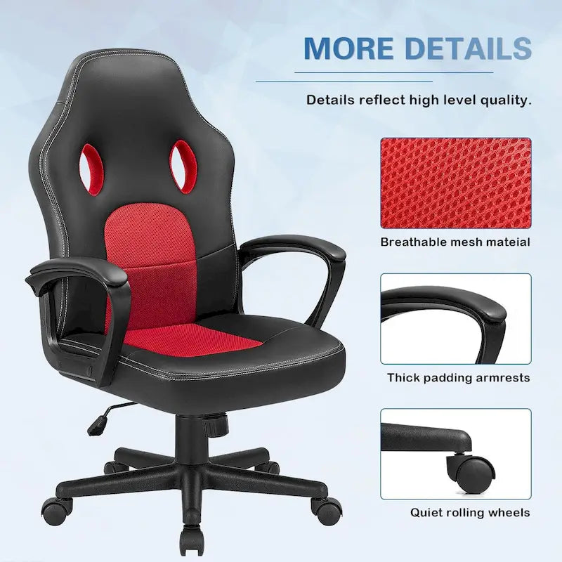 Homall High Back Leather Office Gaming Chair 16
