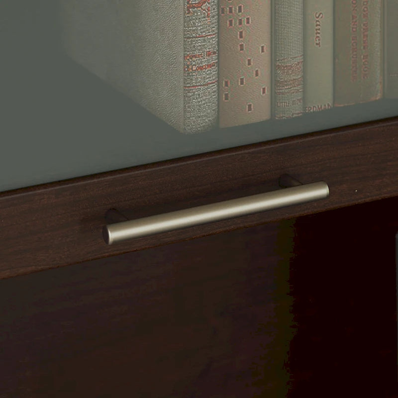 Bush Furniture Somerset Ash Gray 60W Hutch for L Shaped Desk - 59.09L x 12.50W x 35.69H 24