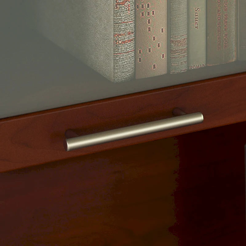 Bush Furniture Somerset Ash Gray 60W Hutch for L Shaped Desk - 59.09L x 12.50W x 35.69H 43
