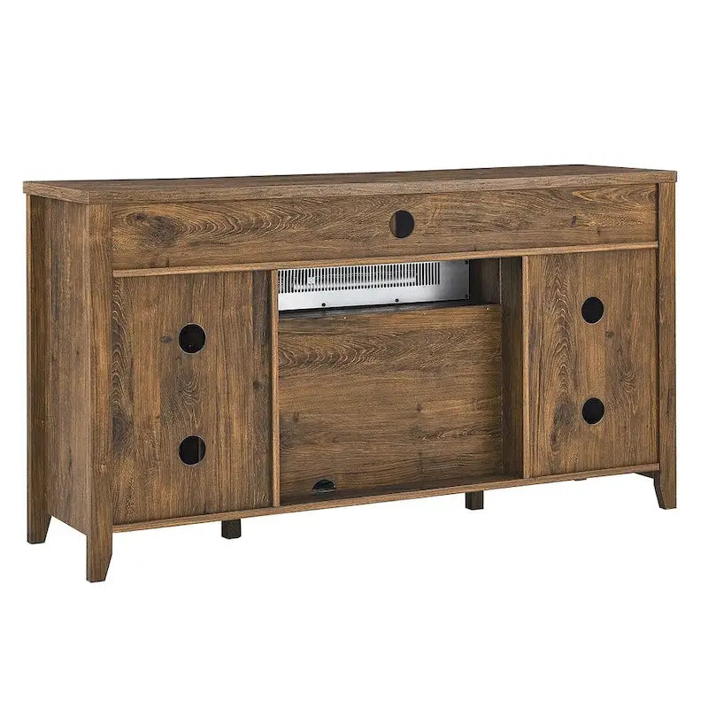 TV Stand for TVs up to 55 with Electric Fireplace 5