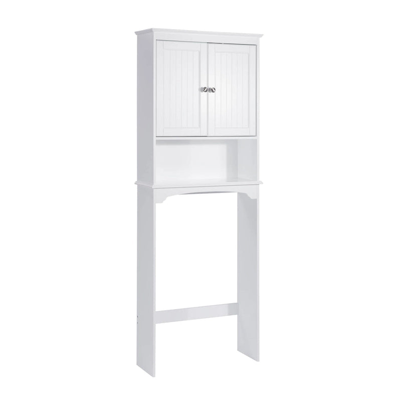 Spirich-Bathroom Shelf Storage Cabinet Over the Toilet with door 10
