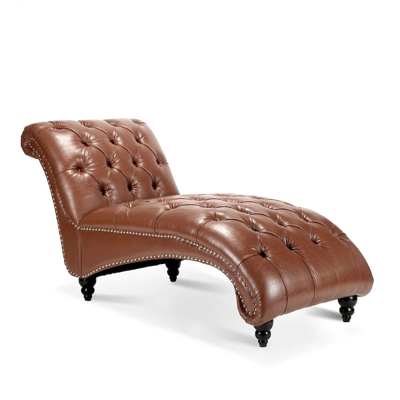 Chaise longue trapuntata senza braccioli - 62,8 x 27,17 x 32,87 3